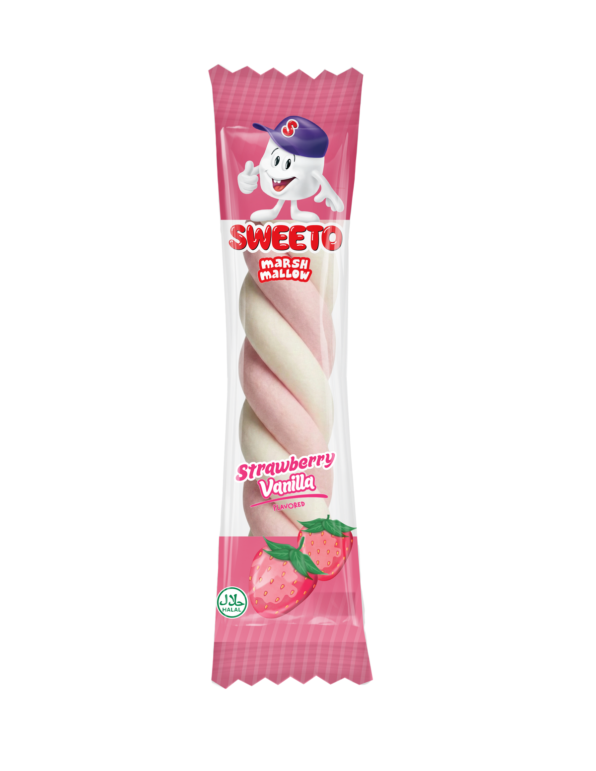 Sweeto Strawberry Marshmallow 10g