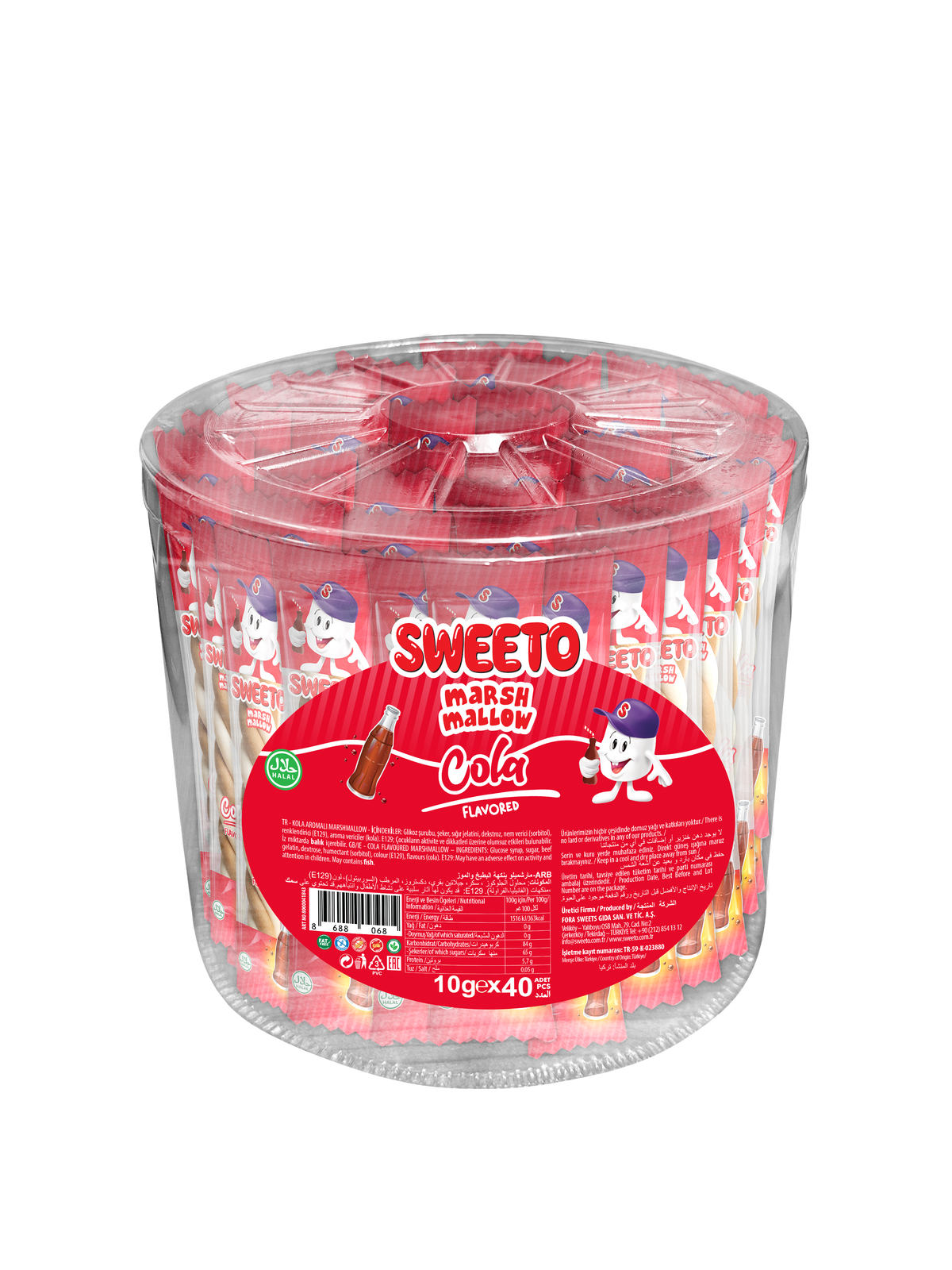 Sweeto Cola Marshmallow 10g