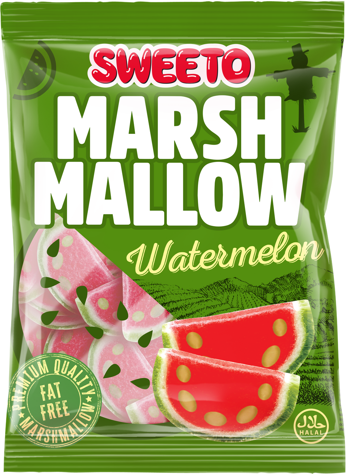 Sweeto Watermelon Marshmallows 140g