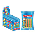 Sweeto Extra Sour Rainbow Belts, tutti frutti sour liquorice belts