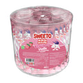 Sweeto Strawberry Vanilla Marshmallow Twister 10g, fat-free Halal marshmallow