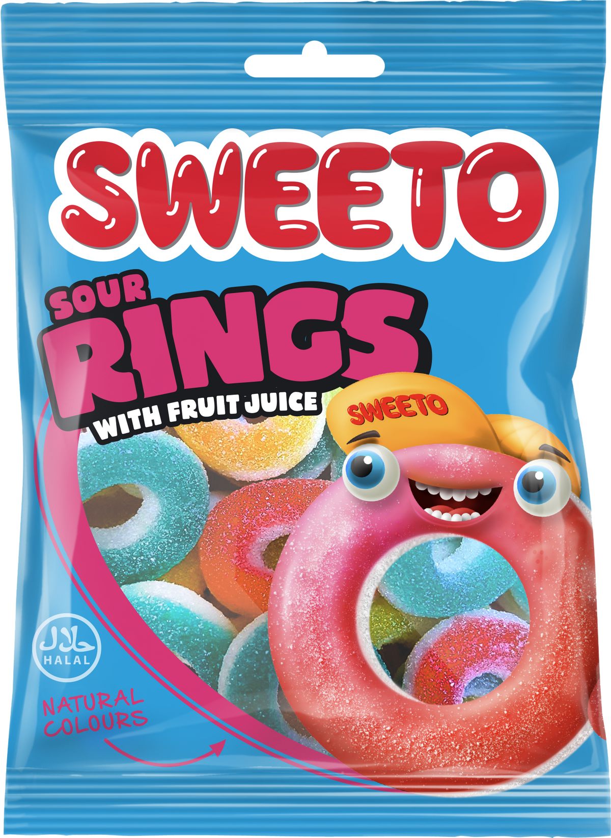 Sweeto Rings with Fruit Juice