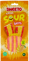 Sweeto Extra Sour Belts - Mango