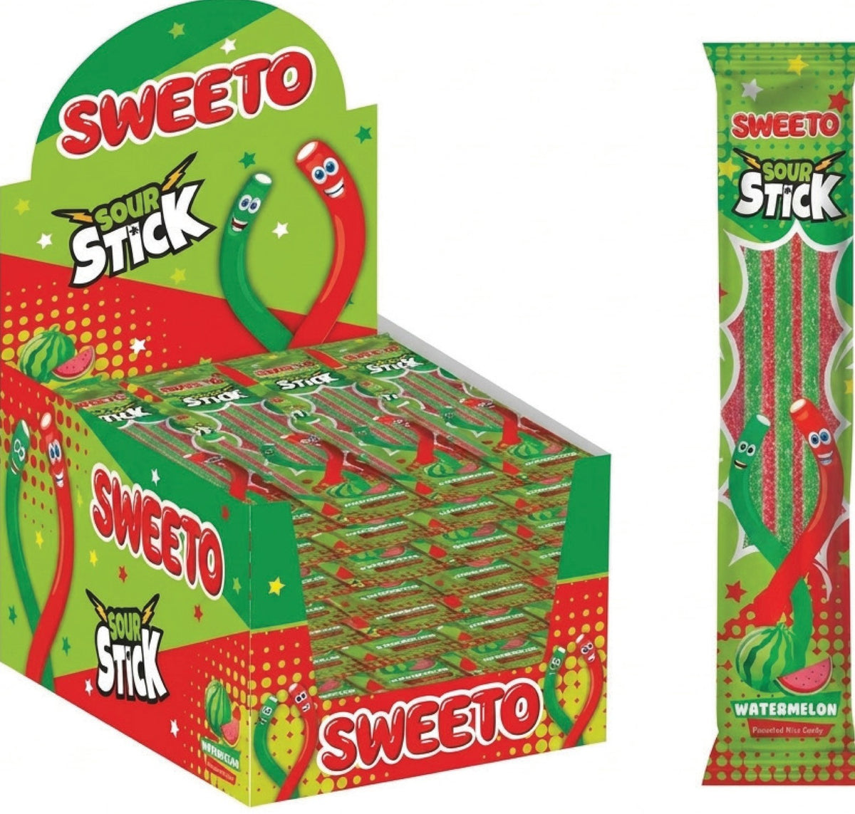 Sweeto Sour Stick Watermelon 30g