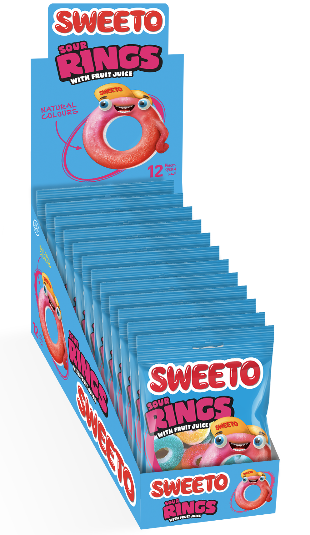 Sweeto Rings with Fruit Juice