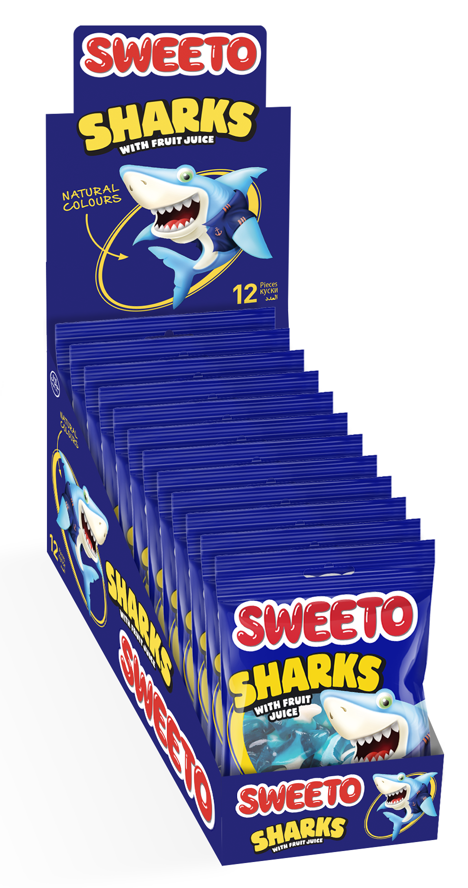 Sweeto Sharks with Fruit Juice
